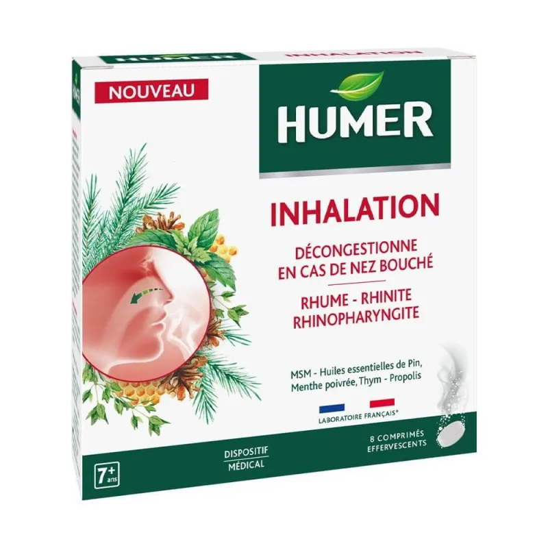Humer Inhalare 8 comprimate efervescente — preț și oferte