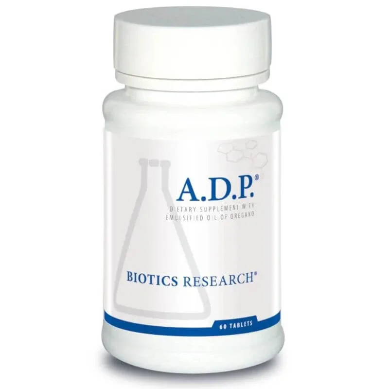 Biotics Research ADP 60 Tablete Ulei esențial de oregano — preț și oferte