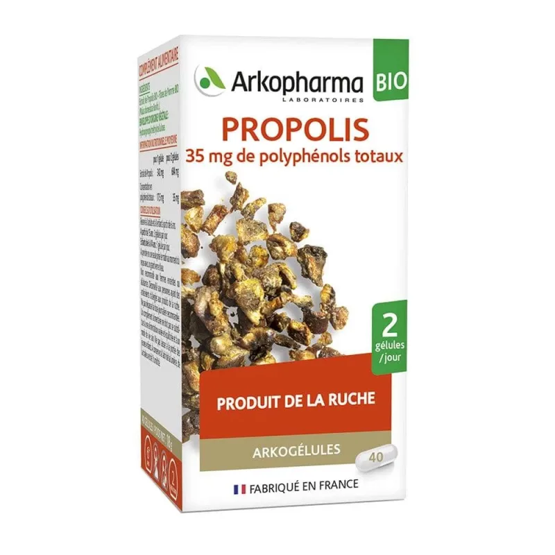 Arkopharma Arkocapsule Propolis Bio 40 Capsule — preț și oferte