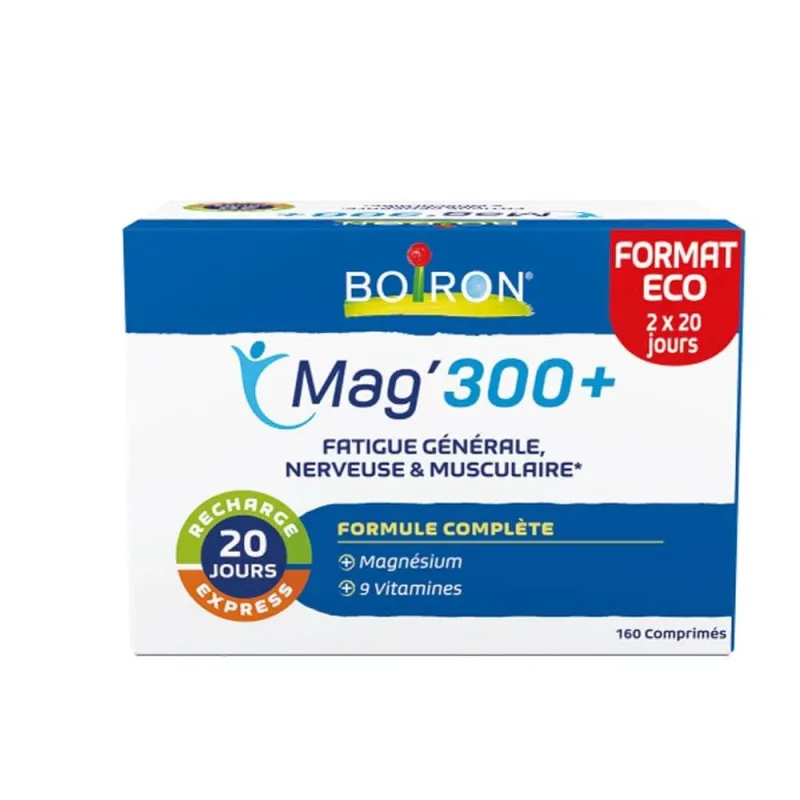 Boiron Complemente Magneziu 300+ 160 comprimate — preț și oferte