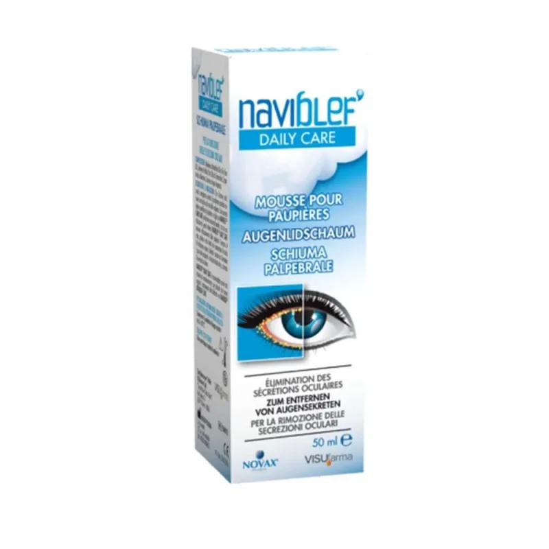 Visufarma Naviblef Mousse de îngrijire zilnică a pleoapelor 50ml — preț și oferte