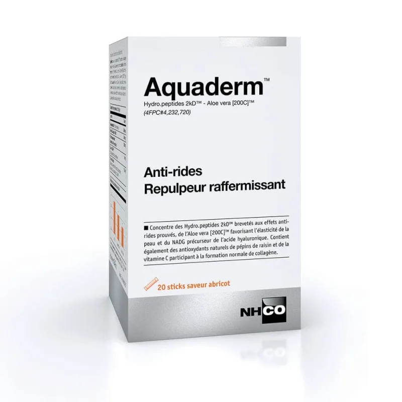 Nhco Nutrition Aquaderm antirid 20 de sticksuri — preț și oferte