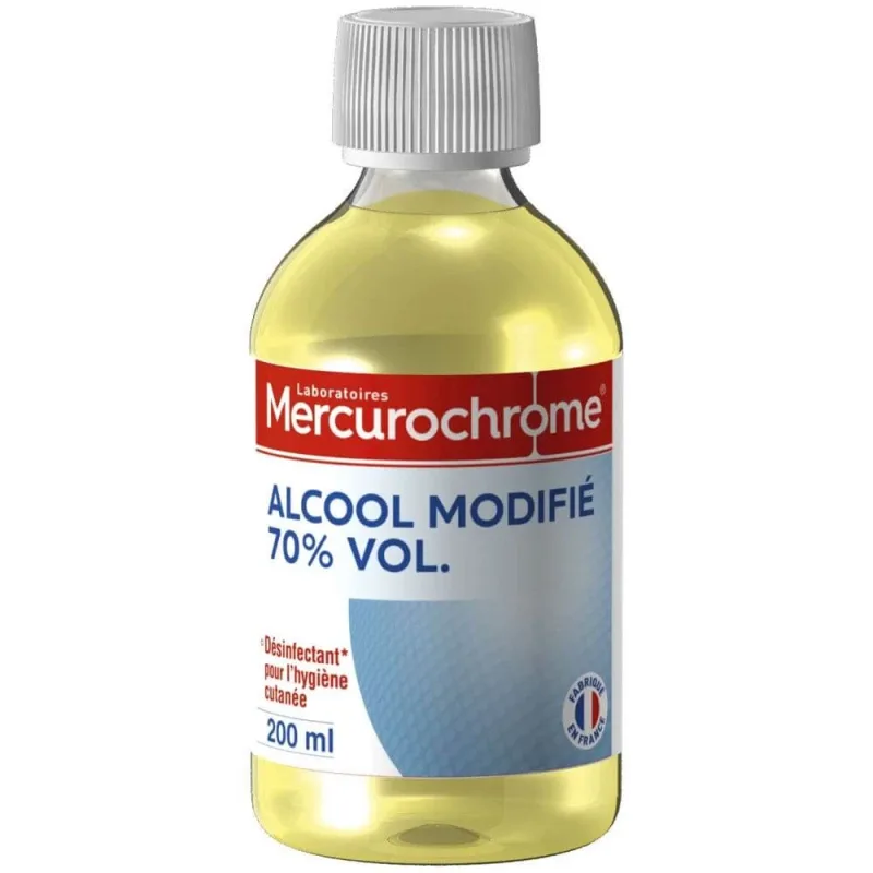 Mercurochrome N.A. 70% alcool modificator 200ml — preț și oferte