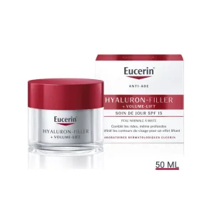 Eucerin Hyaluron-Filler + Volume Lift Day Cream Spf15 Piele normală până la mixtă 50ml
