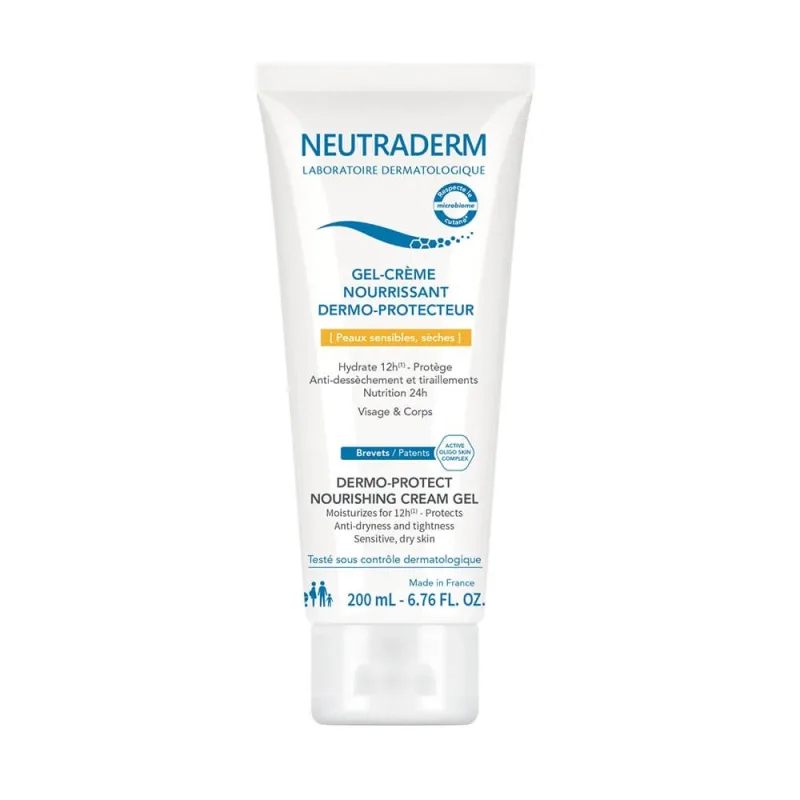 Neutraderm Gel-cremă dermo-protectoare hrănitoare Piele uscată 200 ml — preț și oferte
