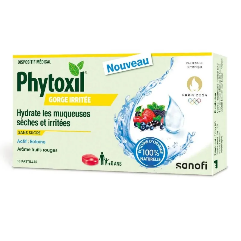 Phytoxil Fără zahăr Iritații ale gâtului De la 6 ani 16 comprimate — preț și oferte