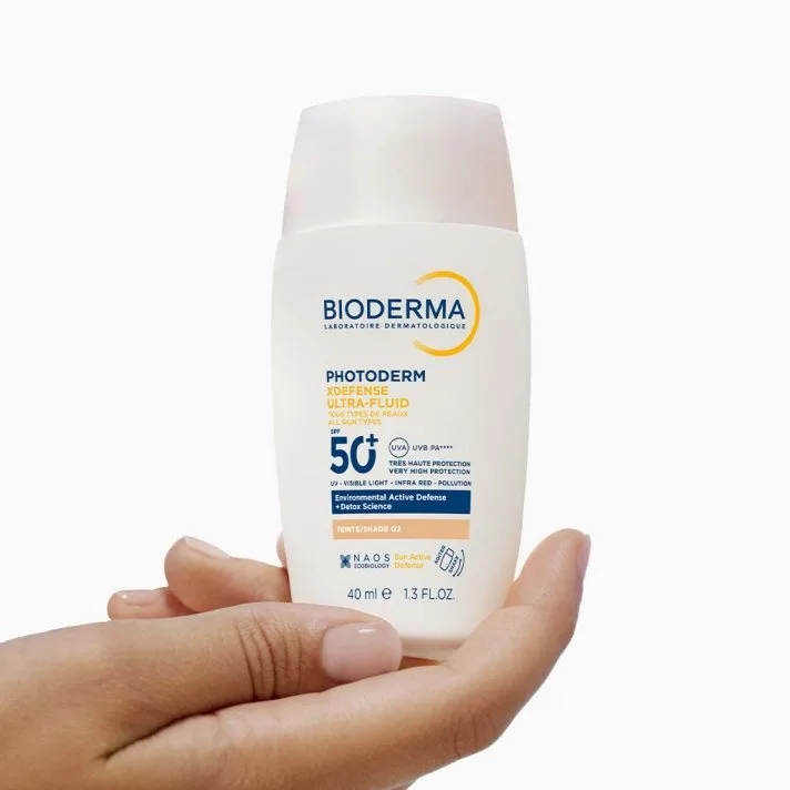 Photoderm XDefense Ultra-Fluid SPF50+ Colorat Fototip 02, 40ml, Bioderma — preț și oferte