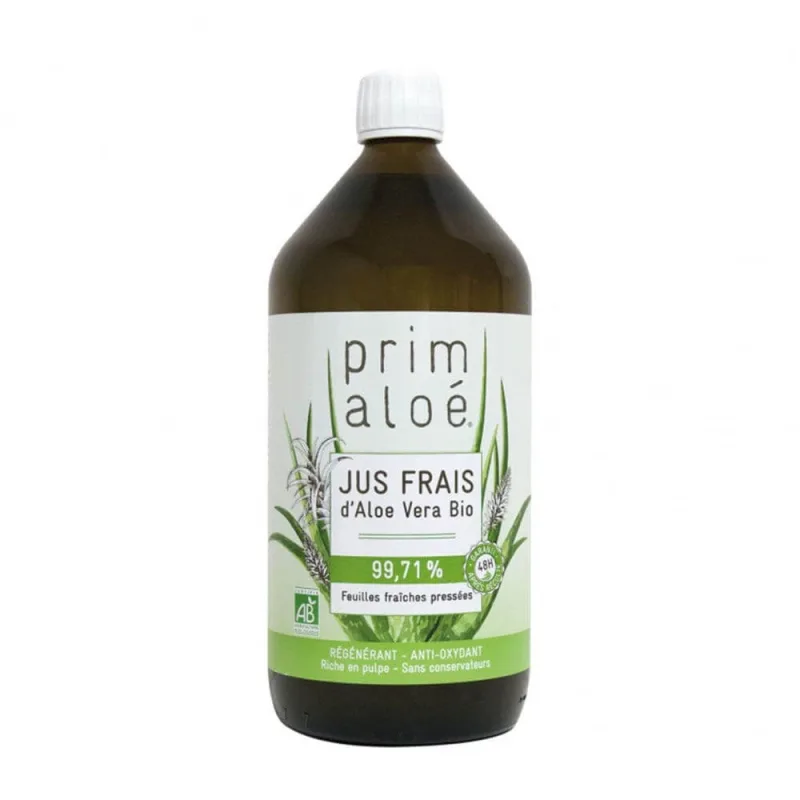 Prim Aloe Fresh Organic Aloe Vera Juice 99,71% Prim'aloe Label Caae 1l — preț și oferte