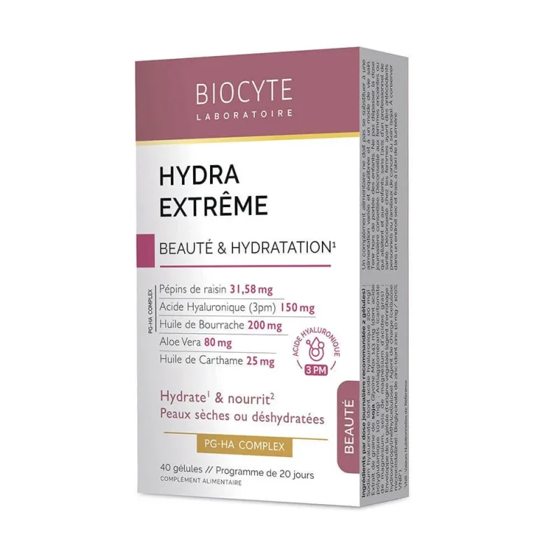 Biocyte Beauty Hydra Extreme frumusețe și hidratare 40 capsule — preț și oferte
