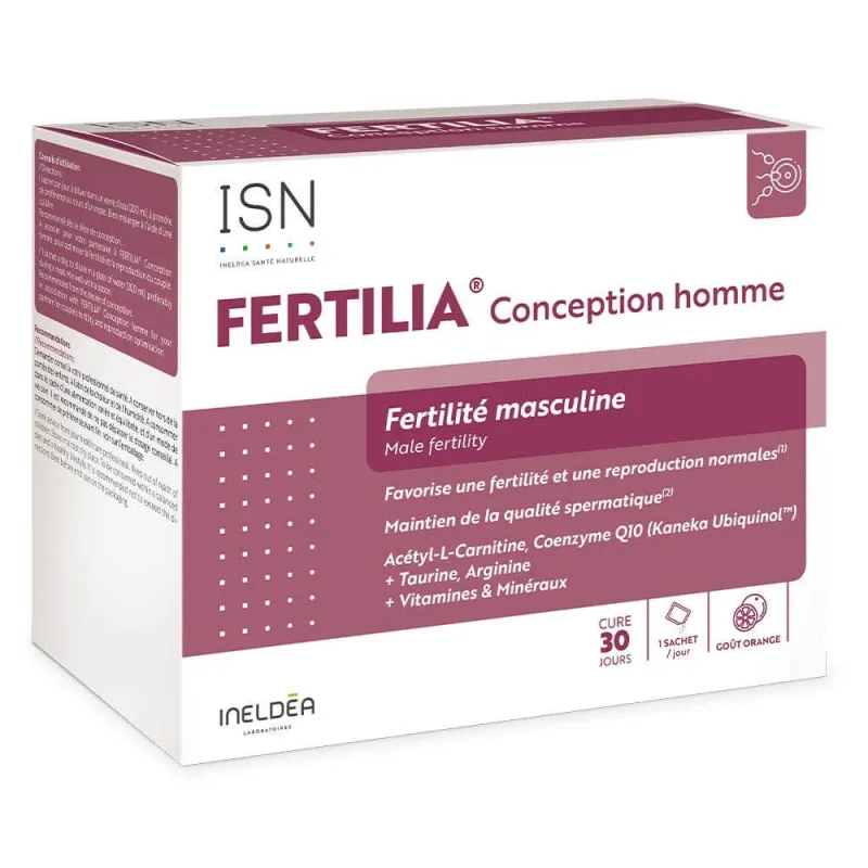 Ineldea Santé Naturelle Fertilia® Design Fertilitate masculină 30 plicuri Lab. Ineldea — preț și oferte
