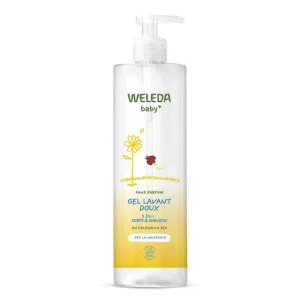 Weleda Baby and Child Gentle Cleansing Gel 2 în 1 corp și păr 400 ml