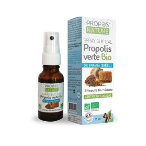 Propos'Nature Spray bucal cu propolis verde organic 15ml