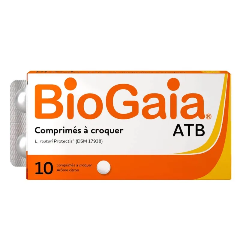 Biogaia Tablete masticabile cu aromă de lămâie X10 — preț și oferte
