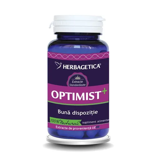 Optimist + x 60cps (Herbagetica) — preț și oferte