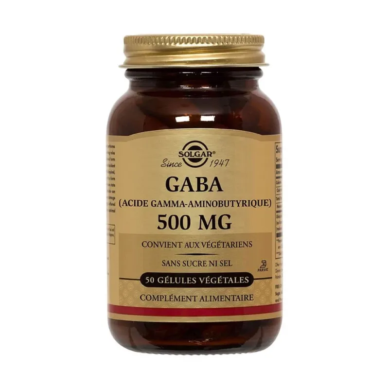 Solgar Gaba (acid gamma-aminobutiric) 50 geli Sommeil Relaxare 500 mg — preț și oferte