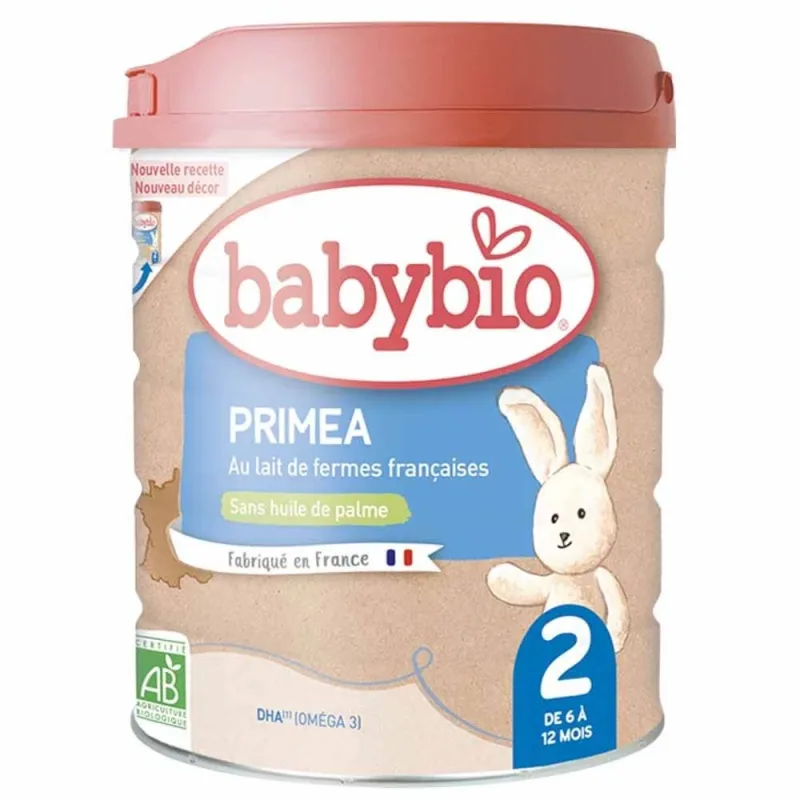 Babybio Primea 2 Lapte praf organic 6 luni 800g — preț și oferte