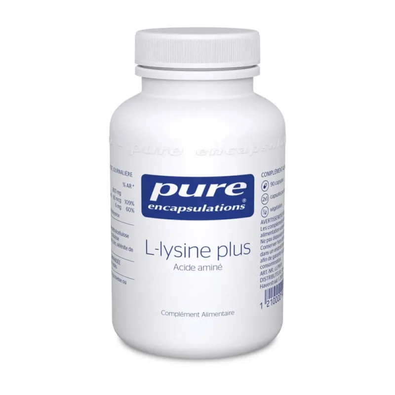Pure Encapsulations L-lizină plus 90 capsule — preț și oferte