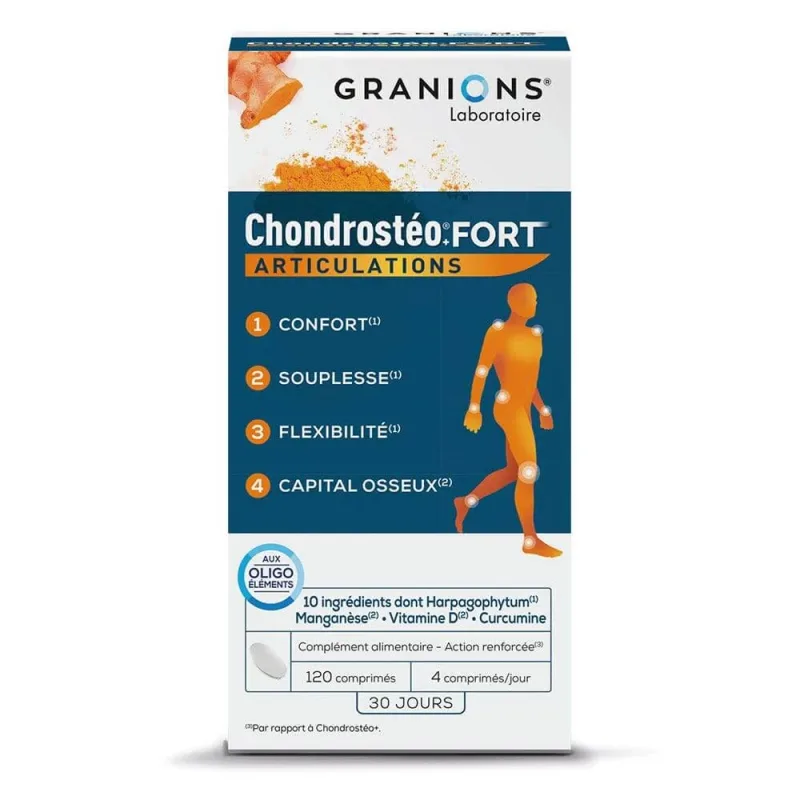 Granions Strong chondrosteal joints 120 comprimate — preț și oferte