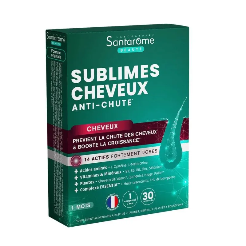 Santarome Sublime Hair Anti-cădere 30 de tablete — preț și oferte