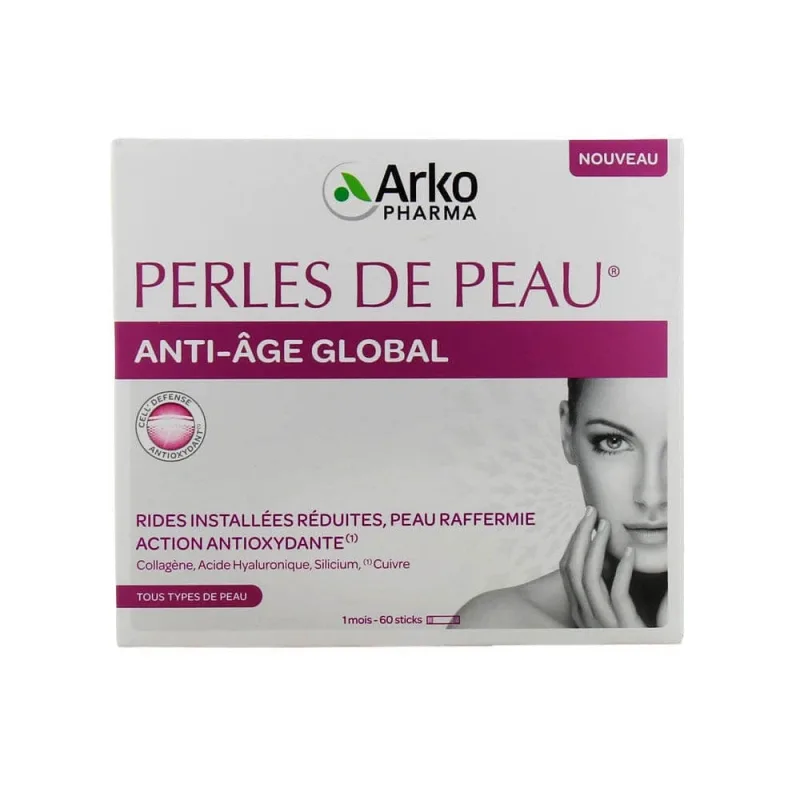Arkopharma Perles De Peau Anti-Ageing Global 60 sticks — preț și oferte