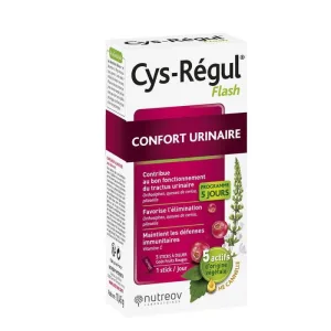 Nutreov Cys-Regul Flash confort urinar 5 sticks-uri