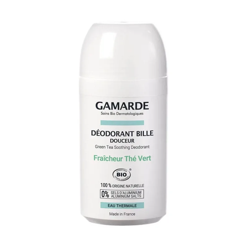 Gamarde Deodorant Roll-on delicat și proaspăt ceai verde organic 50ml — preț și oferte