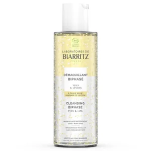Laboratoires De Biarritz Demachiant bifazic de curățare pentru ochi și buze sensibile 125 ml