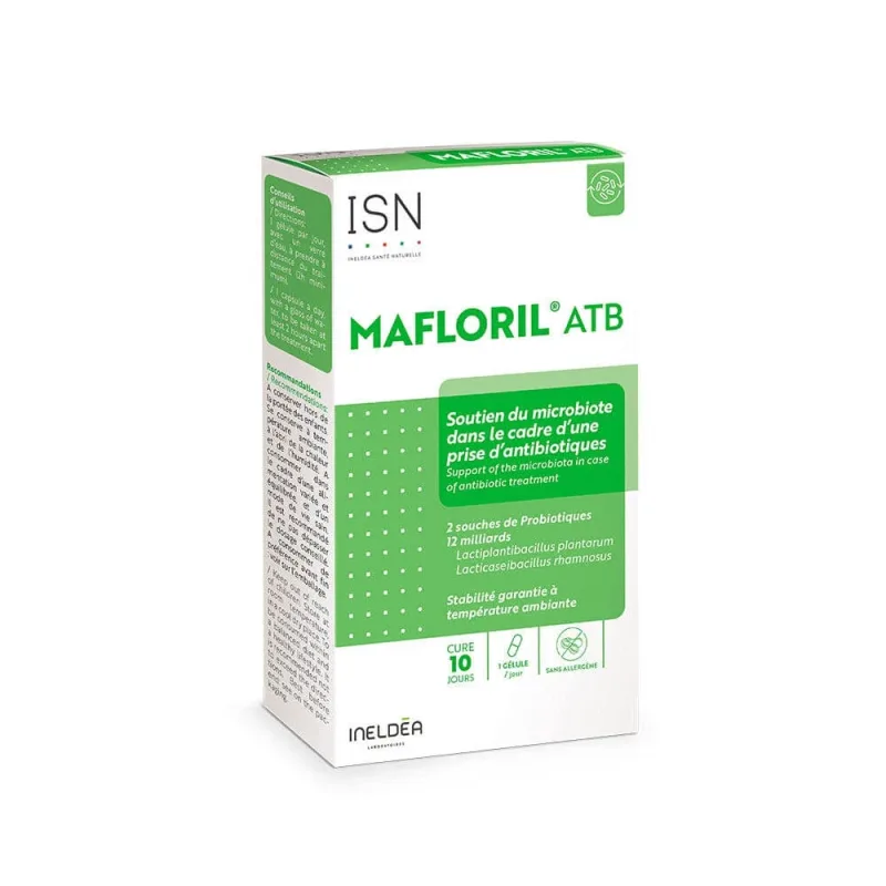 Ineldea Santé Naturelle Mafloril® ATB Susținerea microbiotului 10 gele Lab. Ineldea — preț și oferte