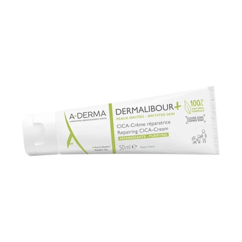 A-Derma Dermalibour+ CICA-Cremă de restructurare și purificare a pielii iritate 50ml — preț și oferte