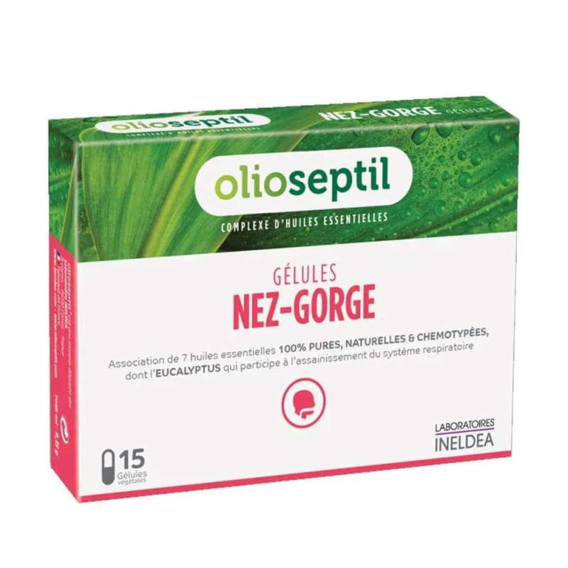 Olioseptil nas și gât 15 geluri de plante Lab. Ineldea — preț și oferte