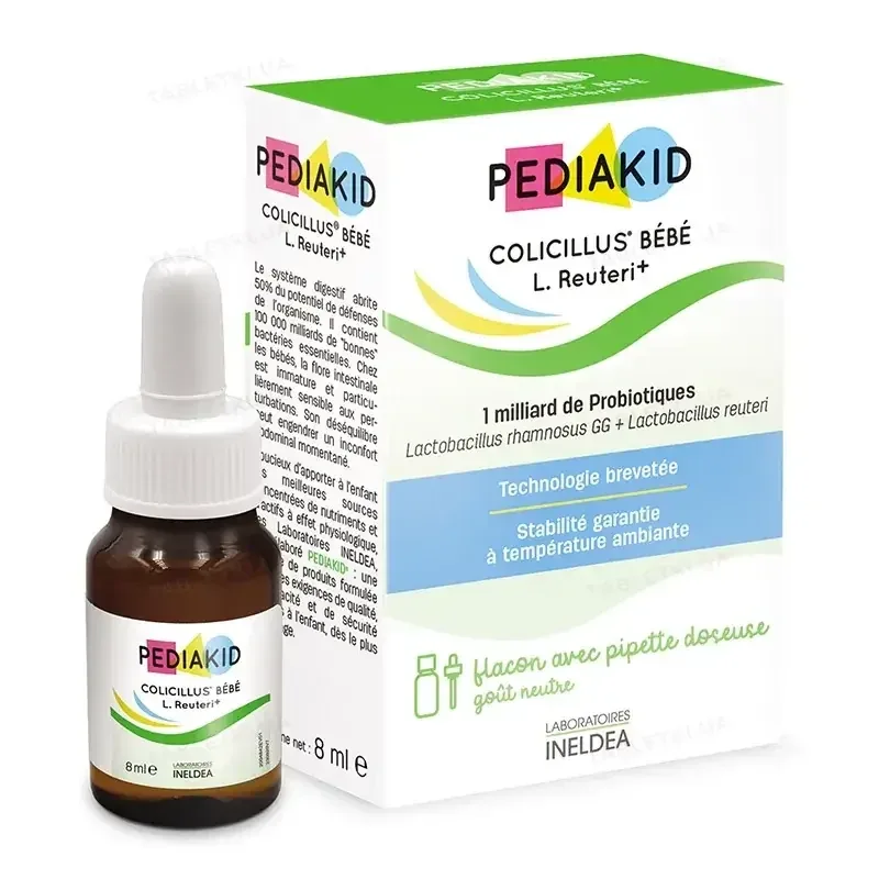 Probiotic Colicillus Bébé, 8 ml, Pediakid Lab. Ineldea — preț și oferte