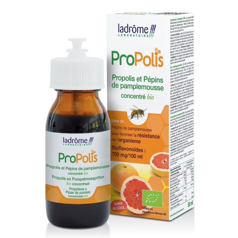 Ladrôme Propolis și semințe de grapefruit 50ml — preț și oferte