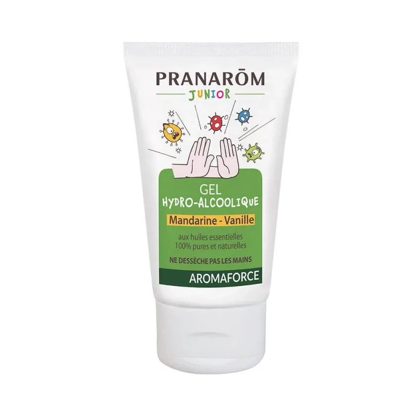 Pranarôm Aromaforce Gel hidroalcoolic Mandarin-Vanilie Junior 50ml — preț și oferte