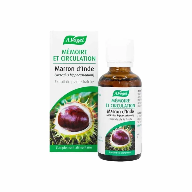 A.Vogel Franța Căpșuni Castan de cal extract de plante 50ml — preț și oferte