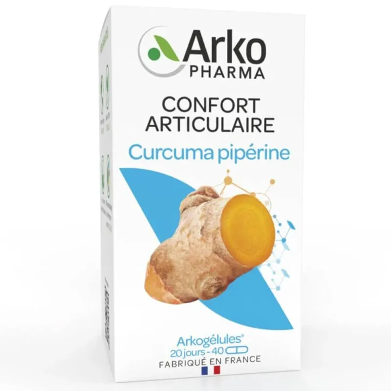 Arkopharma Arkocapsule Confort Articulaire Curcuma Piperine 40 Capsule — preț și oferte