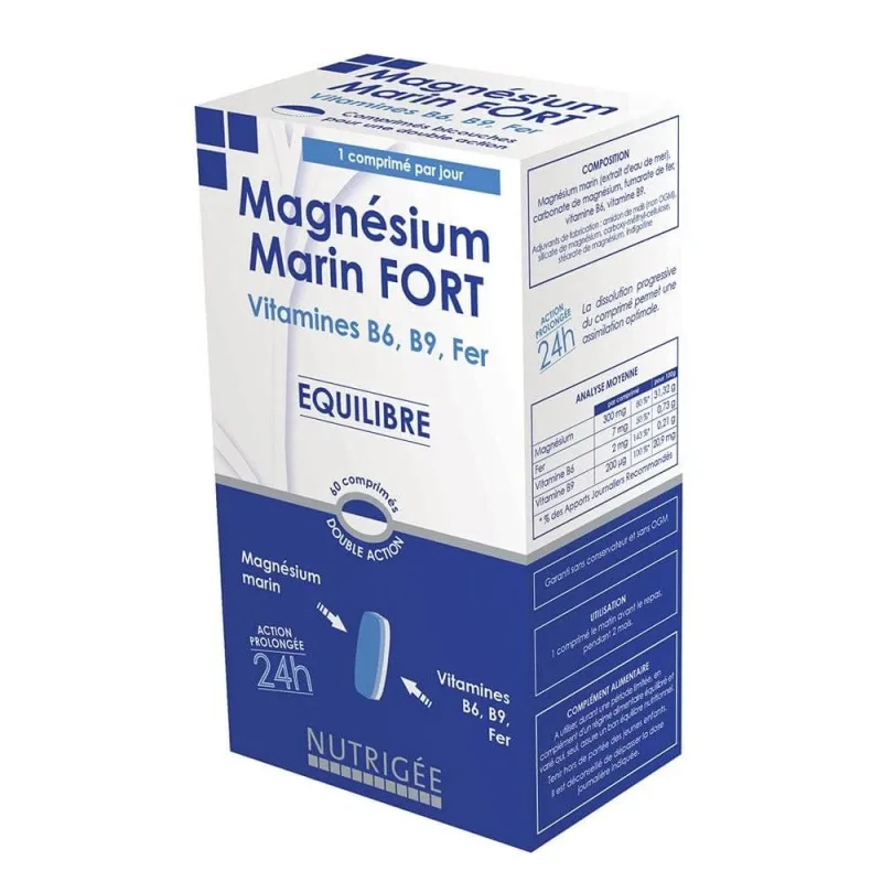 Nutrigée Magnesium Marina Forte 60 comprimate — preț și oferte