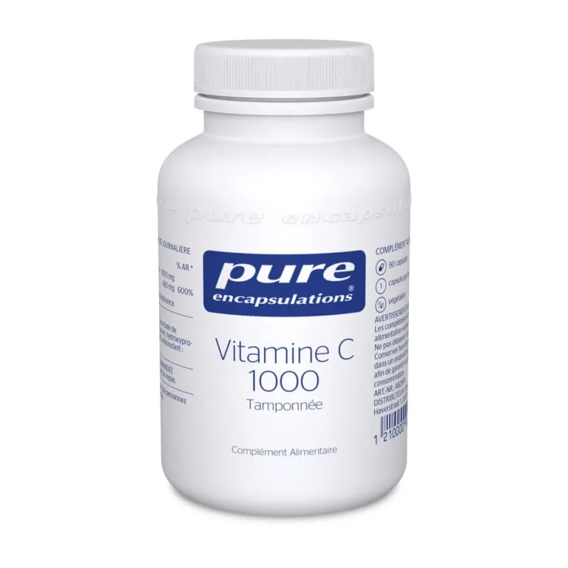 Vitamina C Pure Encapsulations 90 capsule — preț și oferte