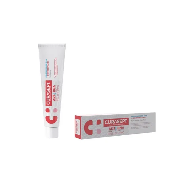Curasept ADS Relief Pro cu Clorhexidină 0.20% și Clorobutanol – 75 ml — preț și oferte