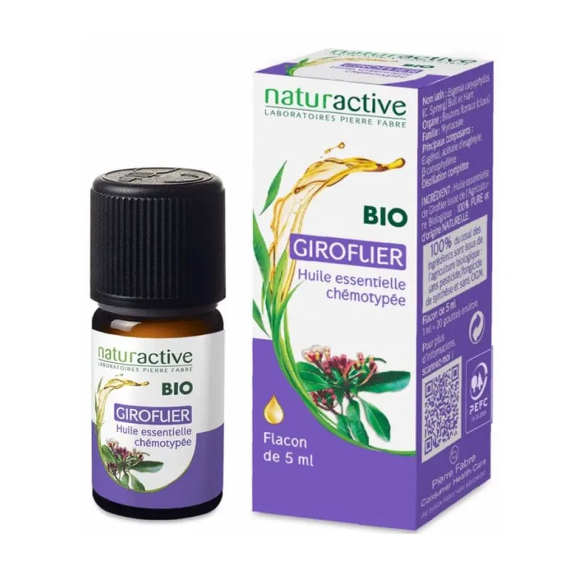 Naturactive Clove ulei esențial Bio 5 ml — preț și oferte