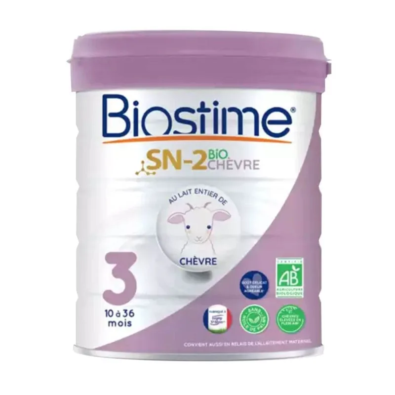 Biostime Lapte de capră bio SN-2 pentru sugari - vârsta a 3-a de la 10 la 36 luni 800g — preț și oferte
