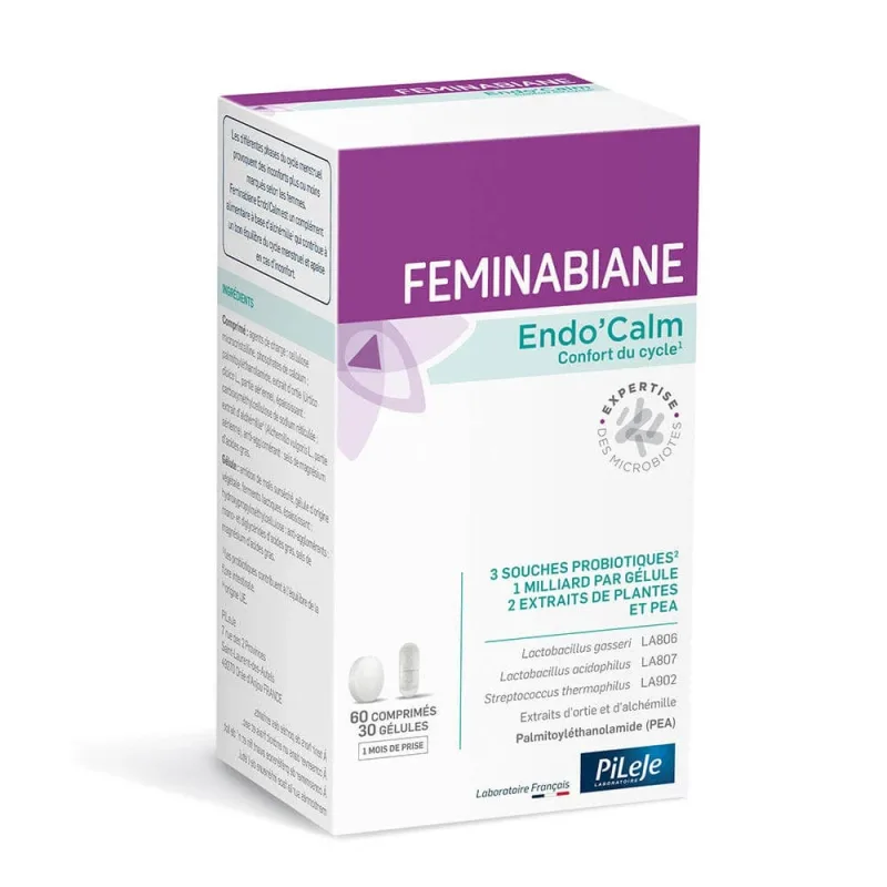 Pileje Feminabiane Calm Endo 60 comprimate + 30 capsule — preț și oferte