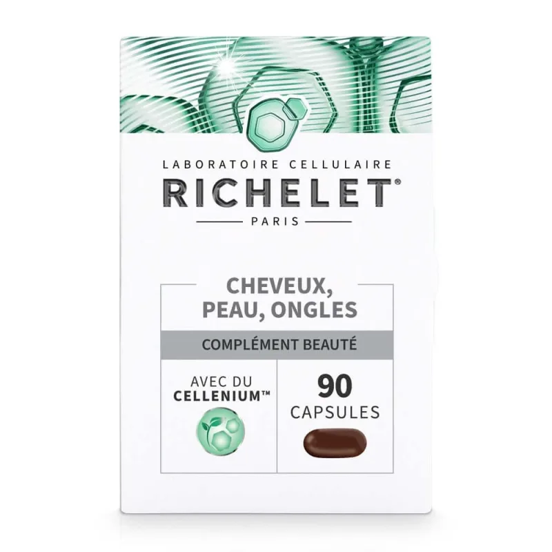 Richelet Păr, piele și unghii 90 capsule — preț și oferte