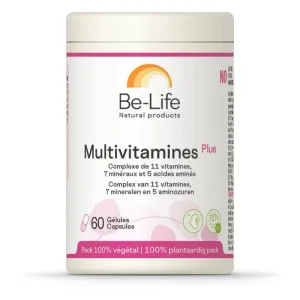 Be-Life Multivitamine Plus 60 gélules