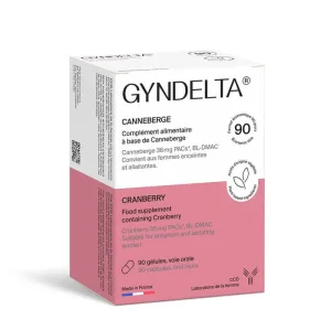 Ccd Gyndelta Cranberry Pacs 90 Capsule 36mg