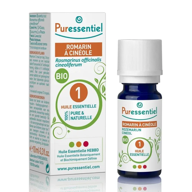 Puressentiel Uleiuri esențiale Rozmarin A Cineol Organic 5 ml — preț și oferte