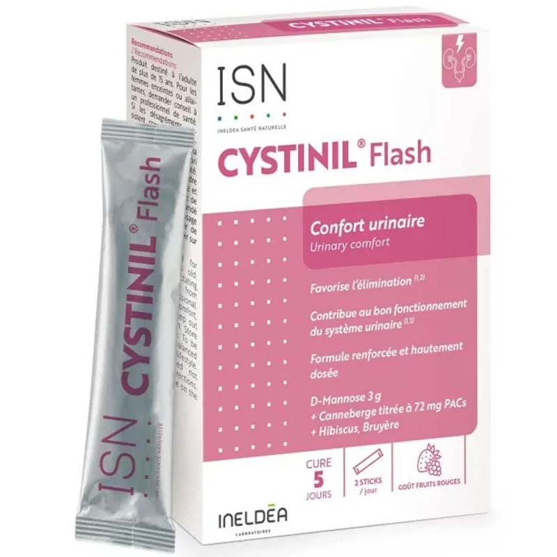 Ineldea Santé Naturelle Cistinil Flash Confort urinar 10 sticks-uri Lab. Ineldea — preț și oferte