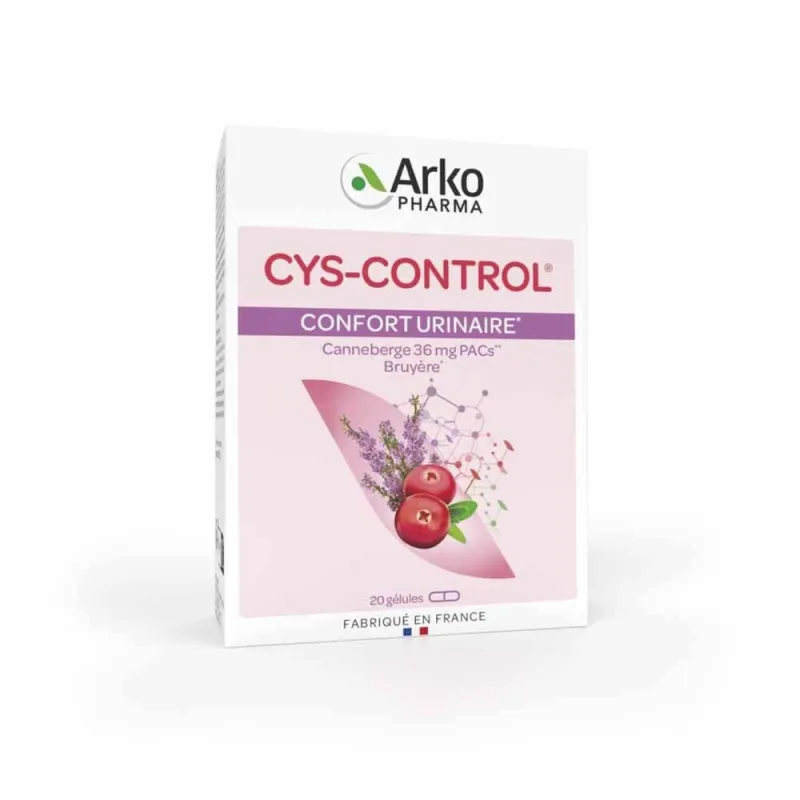 Arkopharma Cys-Control Confort urinar Canneberge 20 capsule — preț și oferte