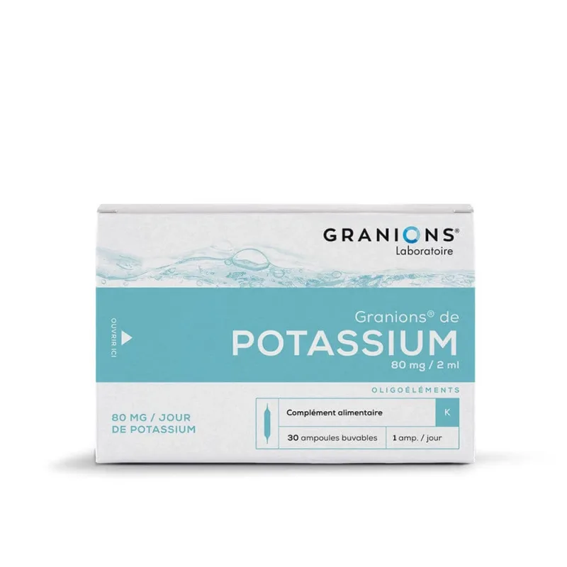 Granule Potasiu 30 fiole 60 ml Granions — preț și oferte