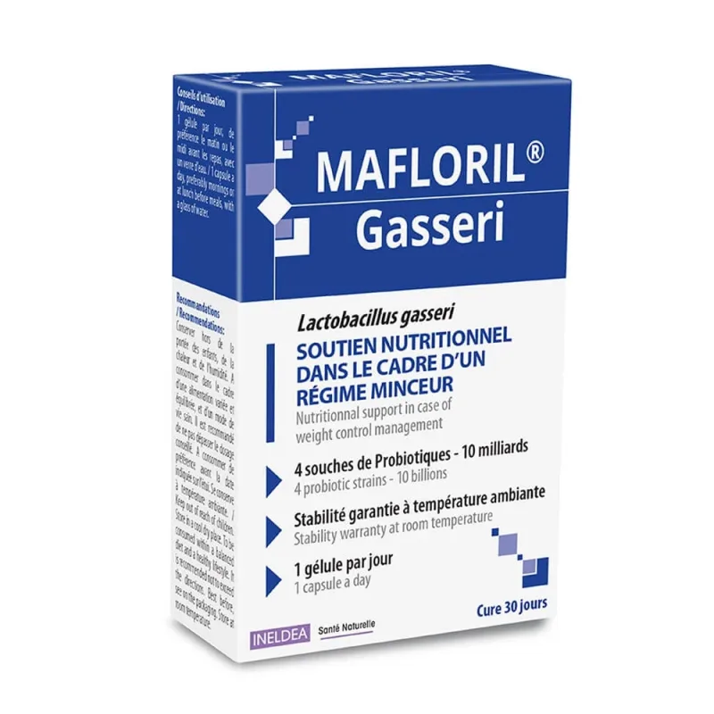 Ineldea Santé Naturelle Mafloril Gasseri 30 Gelule Lab. Ineldea — preț și oferte