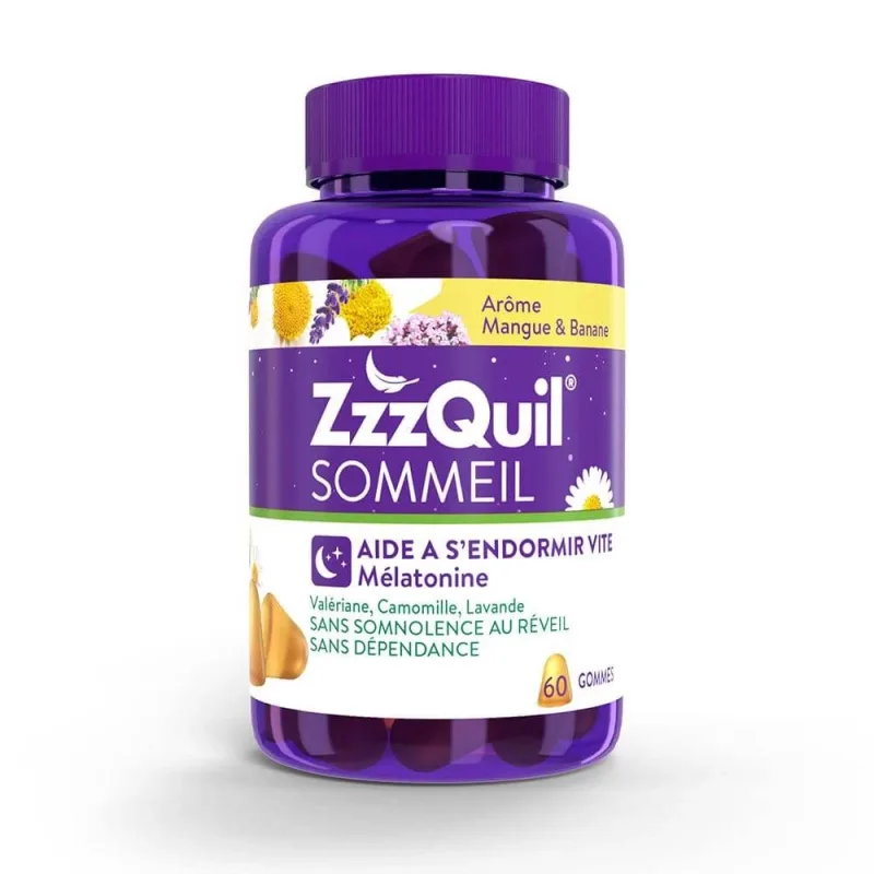ZzzQuil Sleep Gust de Mango și Banană 60 Gummies ZZZQUIL NATURA — preț și oferte